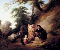 William Shayer, Snr - Travelers Resting